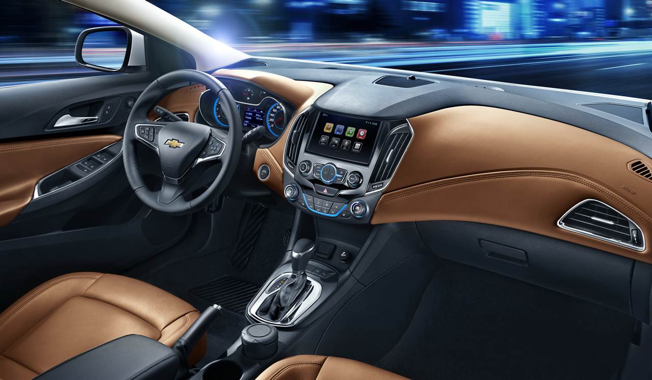 Novo Chevrolet Cruze 2016 - interior - painel