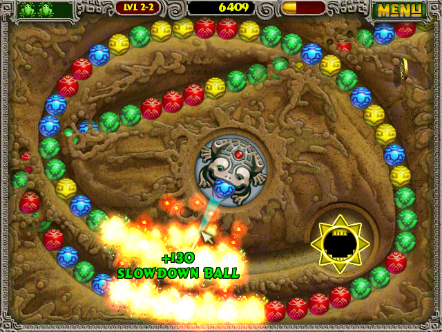 play zuma deluxe online