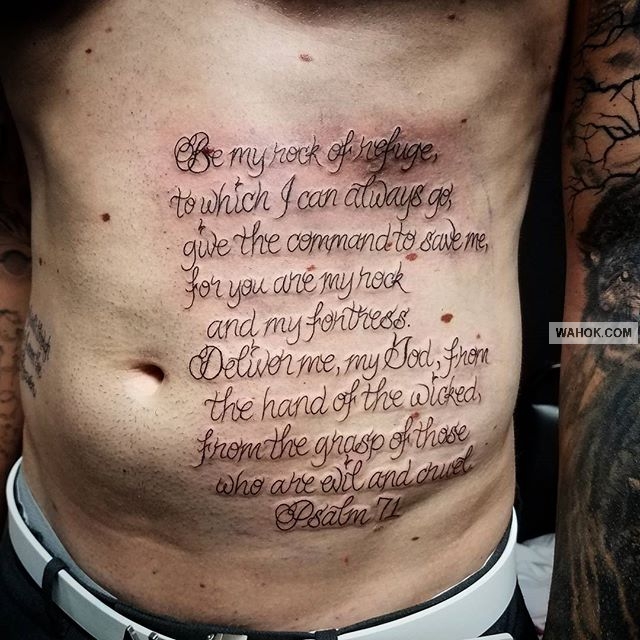 Gambar Tato 3D & Simpel Di Perut Paling Bagus Asli Sangat Keren