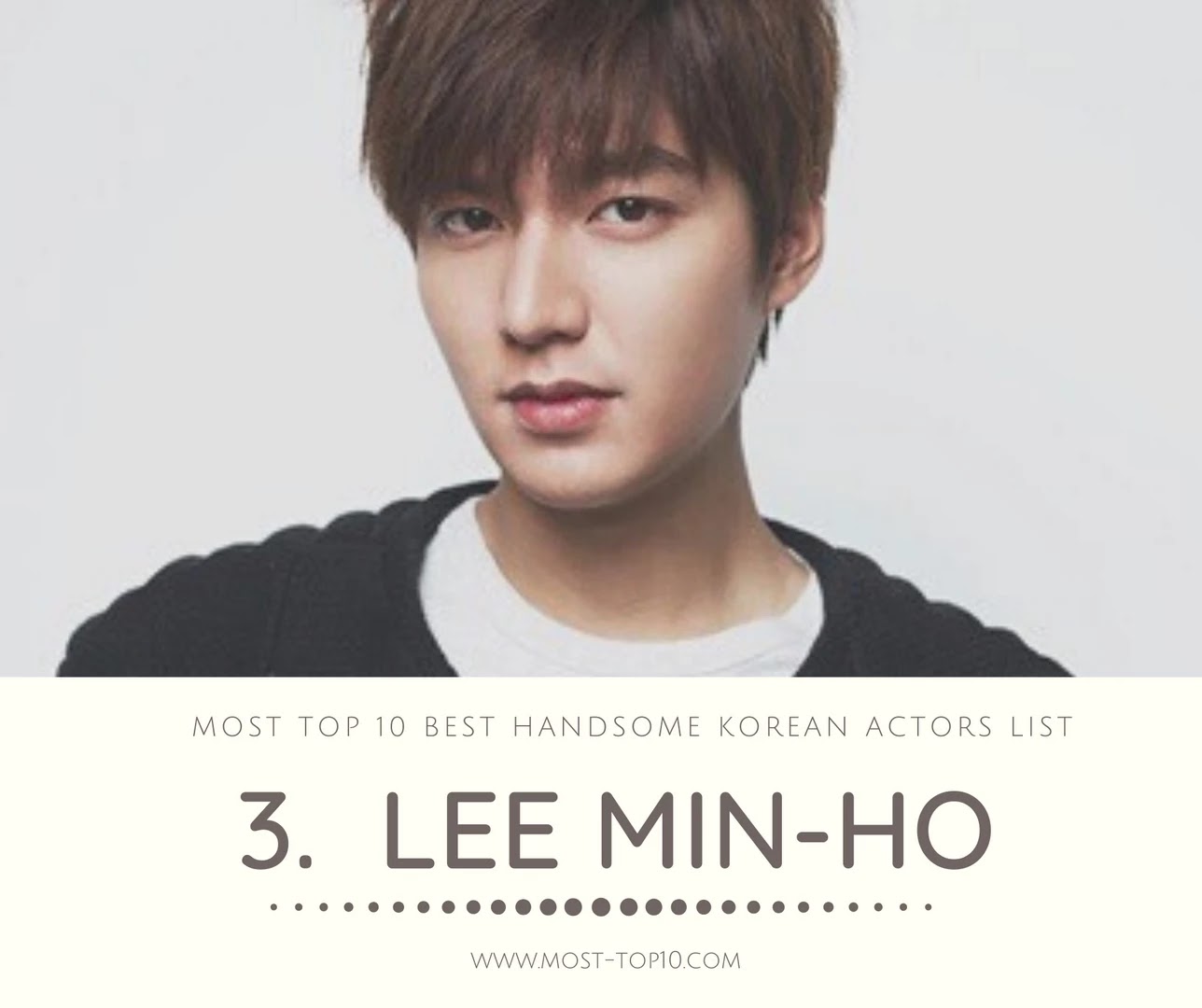 Most Top 10 Best Handsome Korean Actors List