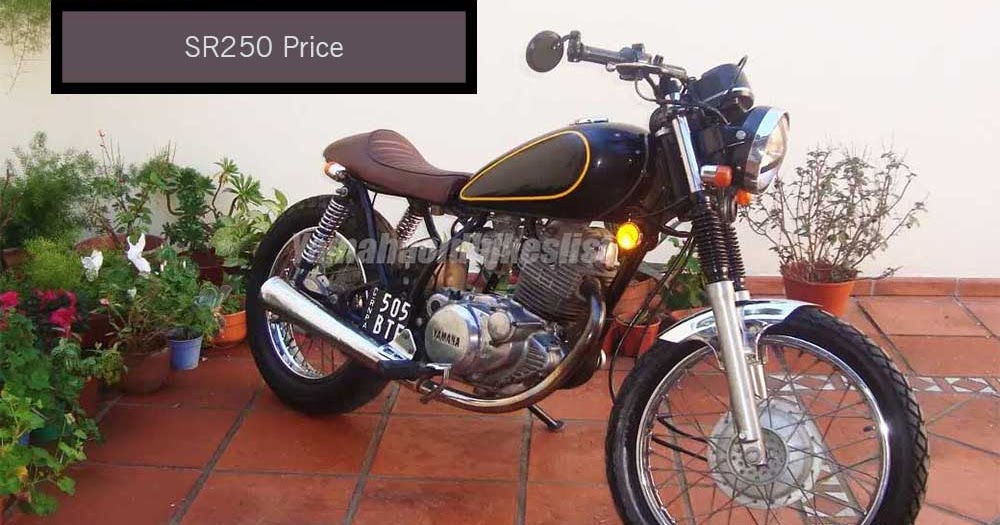 yamaha sr250 scrambler price