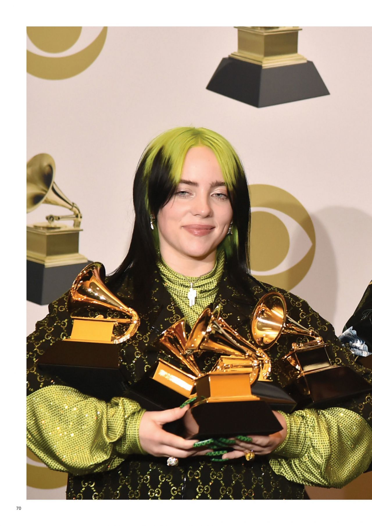 labels billie eilish share