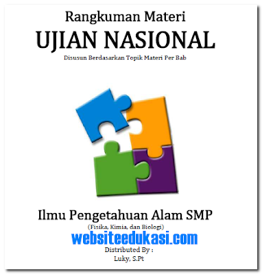 Rangkuman Materi UN IPA SMP Tahun 2019