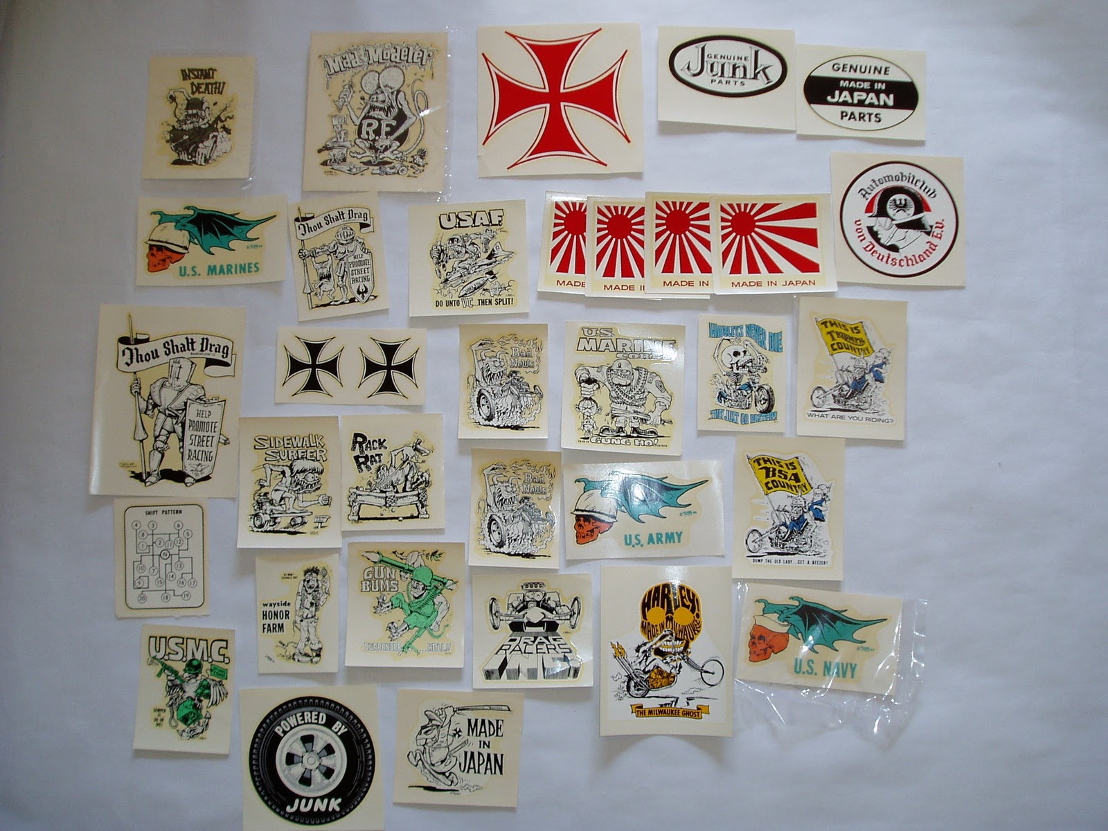 The Vintage Garden VINTAGE DECALS & STICKERS!