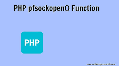 PHP pfsockopen() Function