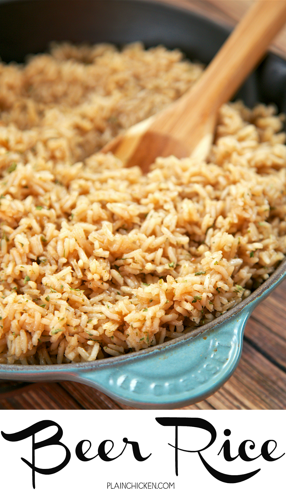 Beer Rice Plain Chicken