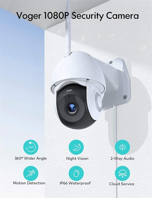 Review Voger 360° View WiFi Home Security Camera