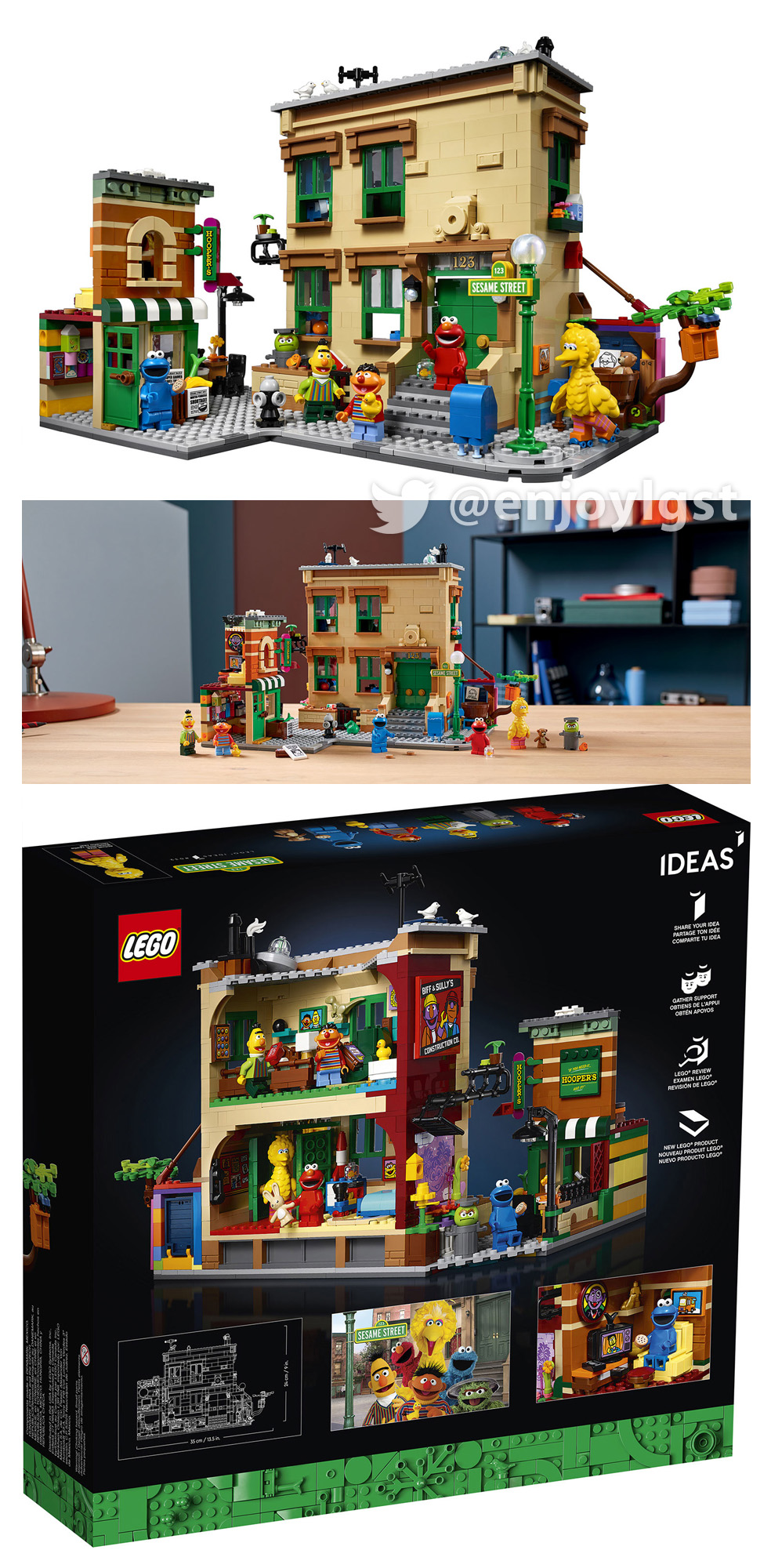 21324 123 セサミストリート：レゴ(R)LEGO(R) アイデア：製品・価格情報