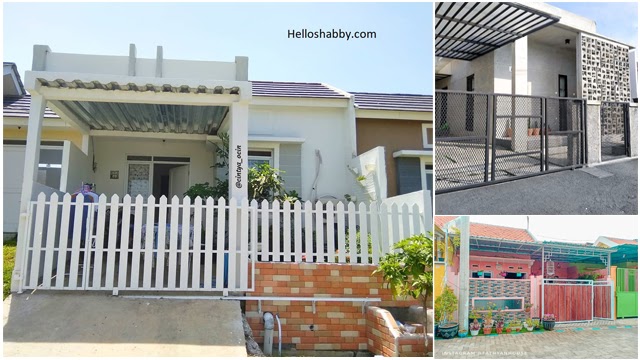 Pagar Rumah Type 36 Terbaru Unik dan Elegant ~ HelloShabby.com