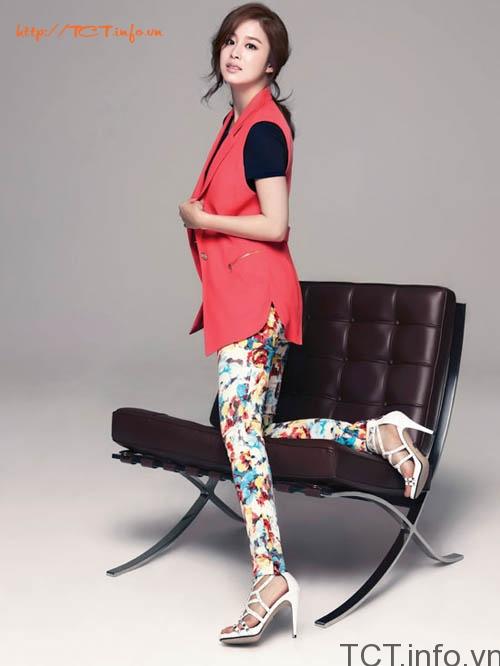 Đón xuân theo phong cách Thời trang của Kim Tae Hee