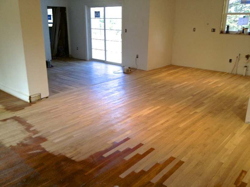 SoPo Cottage: Mixing Old and New Hardwood Floors