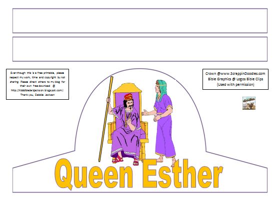 http://www.biblefunforkids.com/2014/08/preschool-alphabet-q-is-for-queen-esther.html