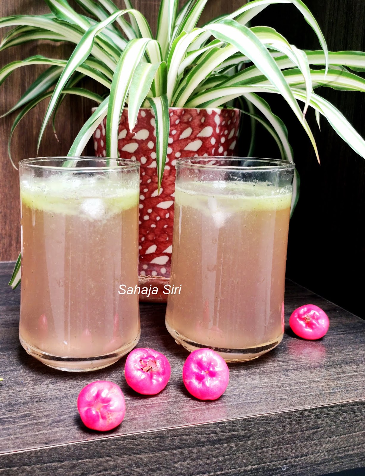 Water apple juice/ bell fruit Juice/ Pink java apple juice