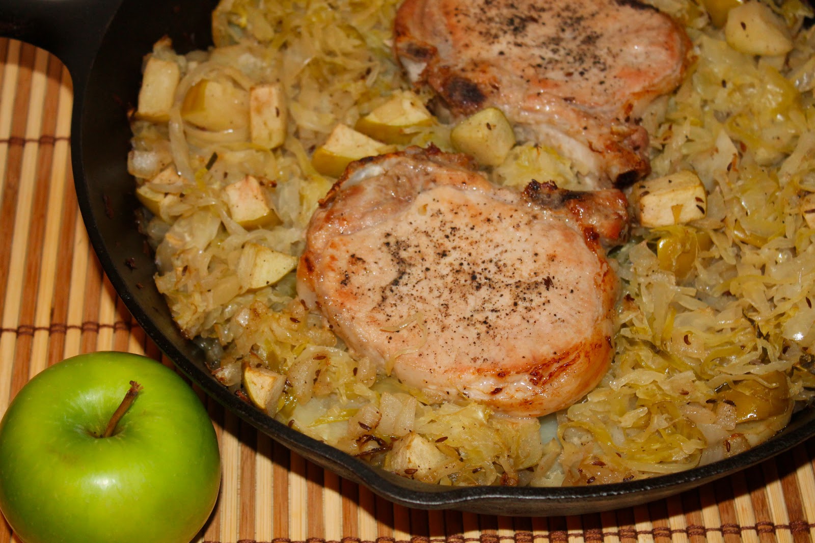 Savory Moments Pork chop and sauerkraut casserole