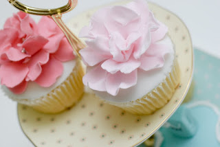 Cupcakes Decorados con Flores