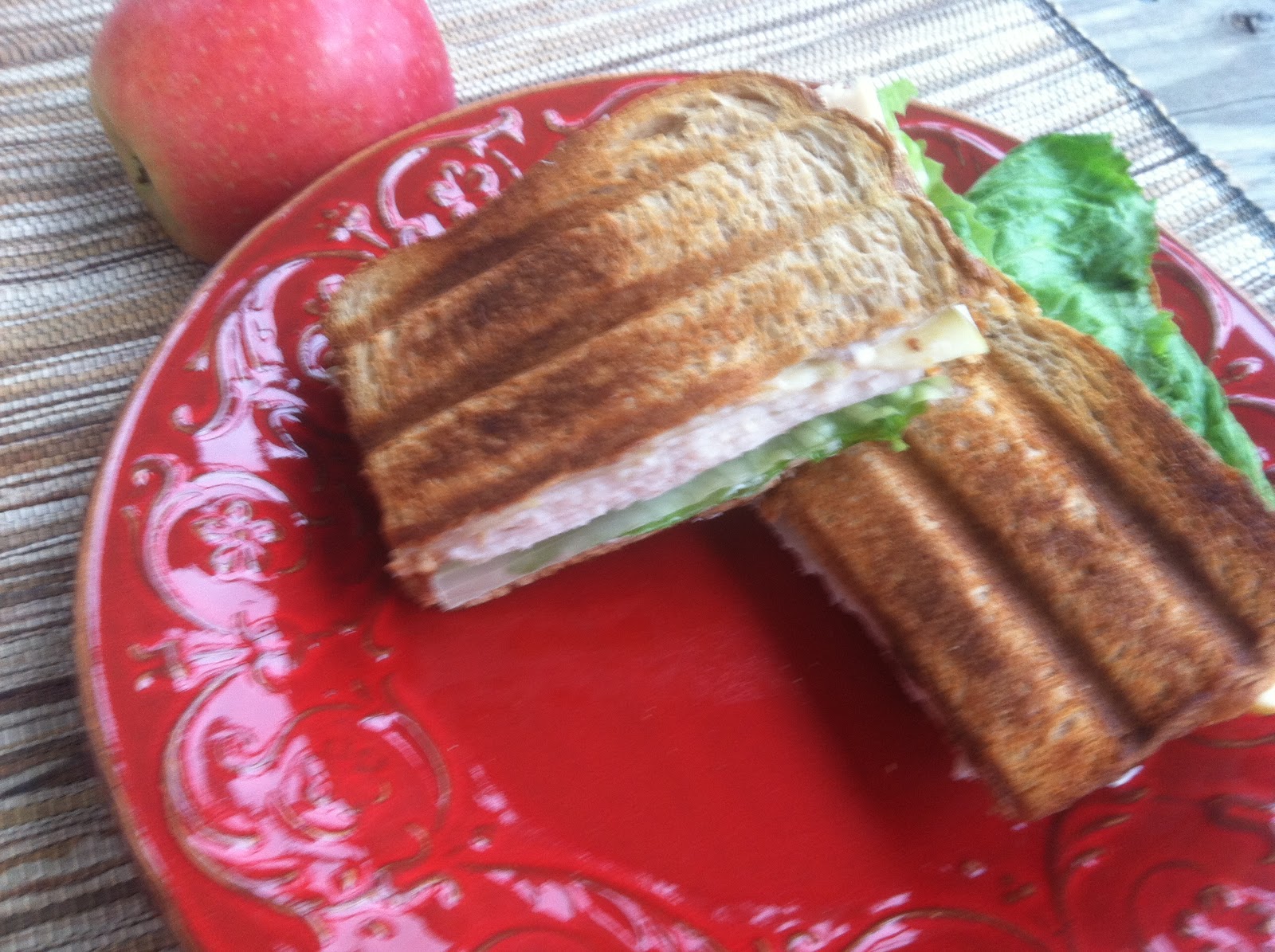 Nutritious and Delicious Turkey, Apple, Goat Cheese Sandwich