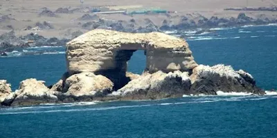 La Portada de Antofagasta Natural Monument, North of Chile.