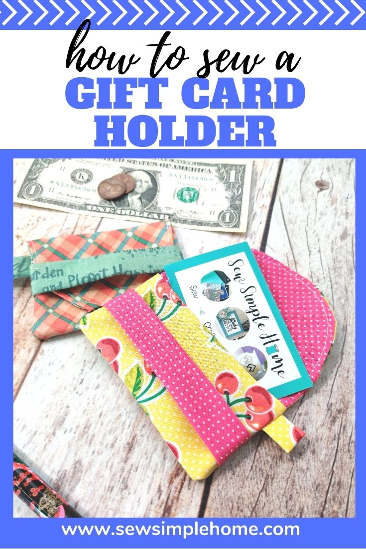 How to Make a Card Holder Keychain Sew Simple Home