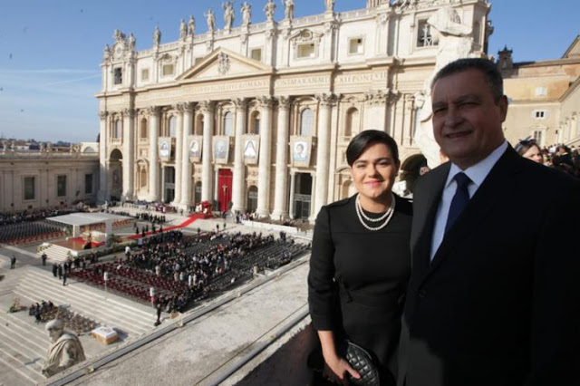 'Dia histórico para a Bahia', diz Rui Costa no Vaticano