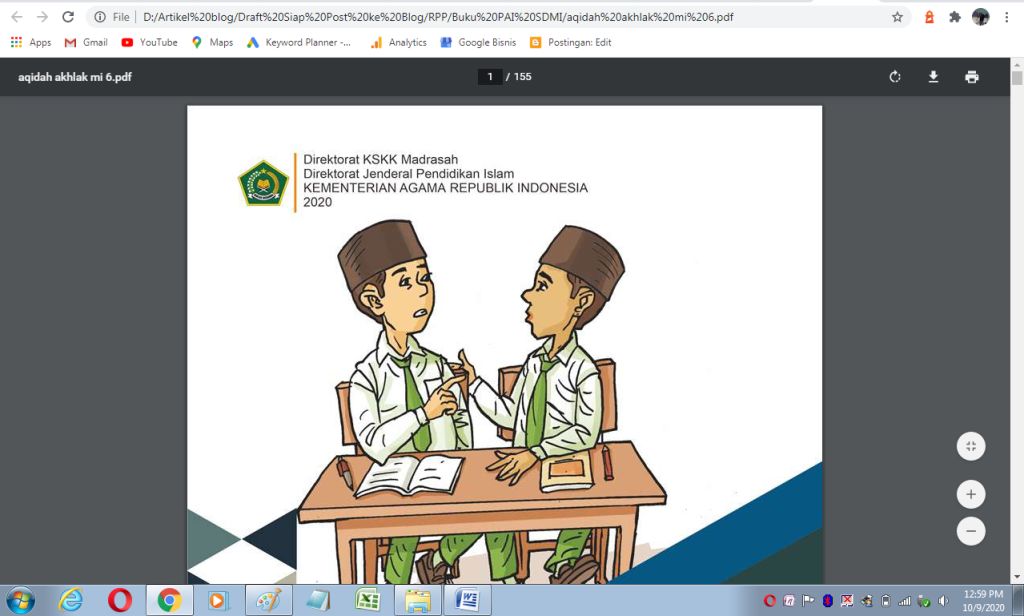 Buku Akidah Akhlak Kelas 6 Sd Mi Sesuai Kma 183 Tahun 2019 Kurikulum Pai Antapedia Com Buku Akidah Akhlak Kelas 6 Sd Mi Sesuai Kma 183 Tahun 2019 Kurikulum Pai Antapedia Com