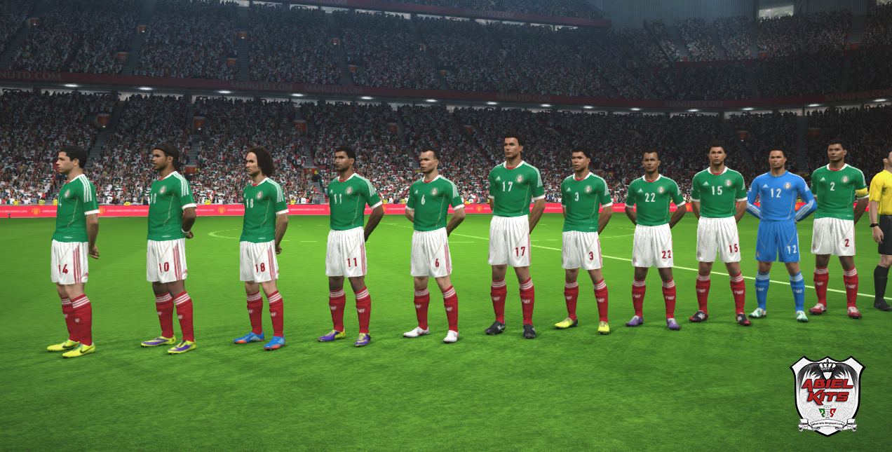 Mexico GBD Full V.1 for PES 2014 (PNG Files Only) | ABIEL KITS