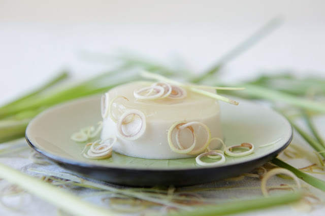 Lemongrass, Ginger and Coconut Panna Cotta (Dairy free)