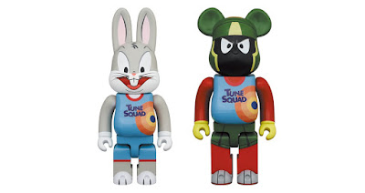 Space Jam: A New Legacy Bugs Bunny & Marvin the Martian Looney Tunes Be@rbrick Vinyl Figures by Medicom Toy