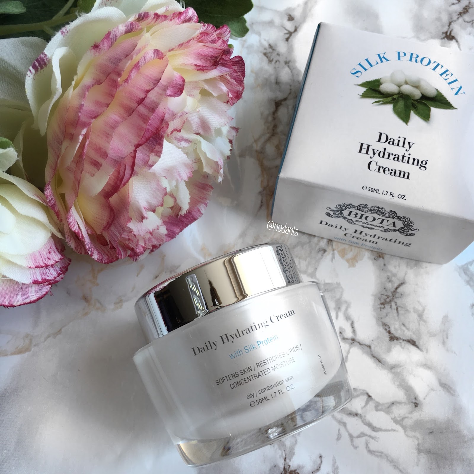 Modamla Biota Ipek Proteinli Gunluk Nemlendirici Krem