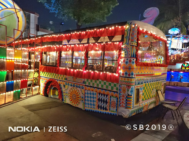 Ashok leyland Bus themed durga puja salt lake AE block Ashok leyland Bus themed durga puja salt lake AE block