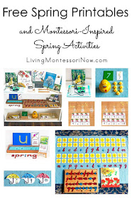 Free Spring Printables and Montessori-Inspired Spring Activities
