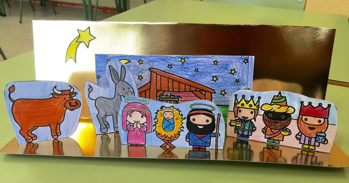 Manualidades Y Navidad Portal De Belén Para Niños