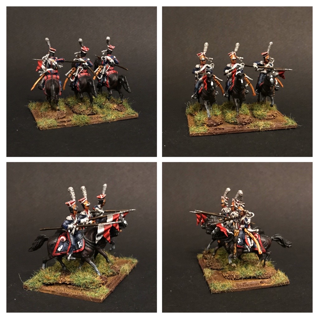 Un SoixanteDouze Les chevaulégers lanciers de la Garde impériale au 1/72