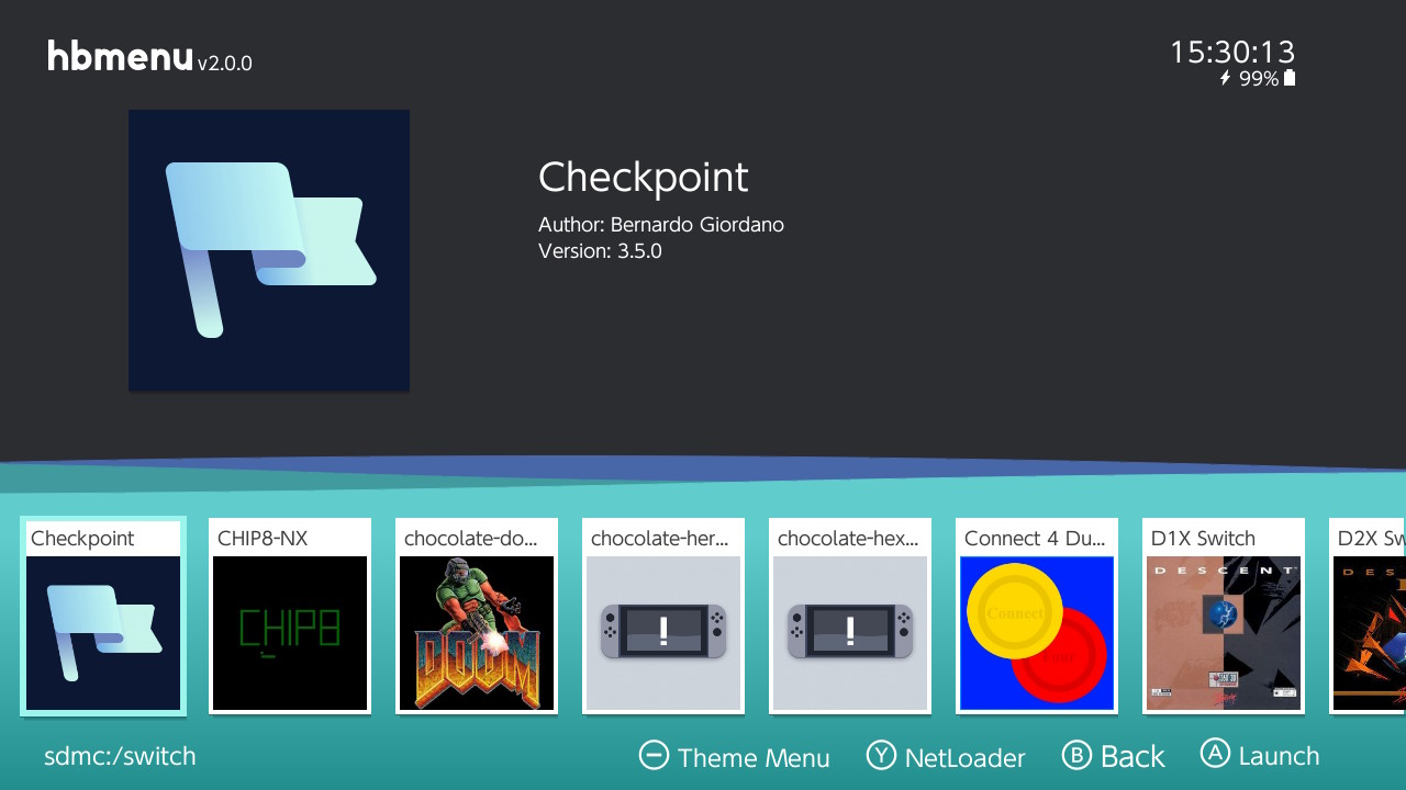 Checkpoint 3.7.0 released, featuring Cheat Management, FTP, web  configurations and more : r/SwitchHacks