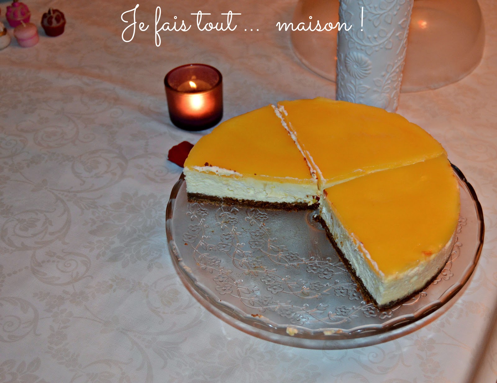 Cheesecake au lemon curd