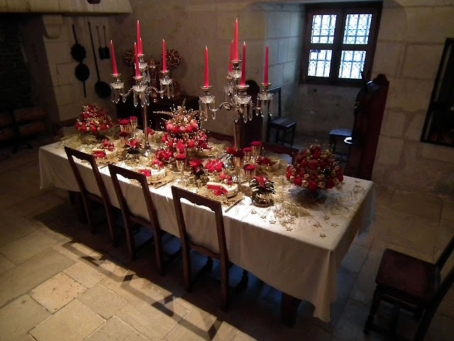 Servants dining room, Chateau de Chenonceau, Indre et Loire, France. Photo by Loire Valley Time Travel.