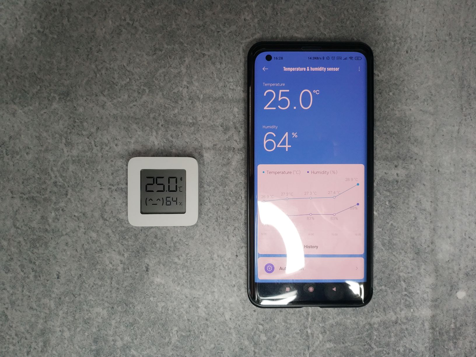 Xiaomi Mijia Bluetooth Temperature Humidity Sensor 2 LYWSD03MMC