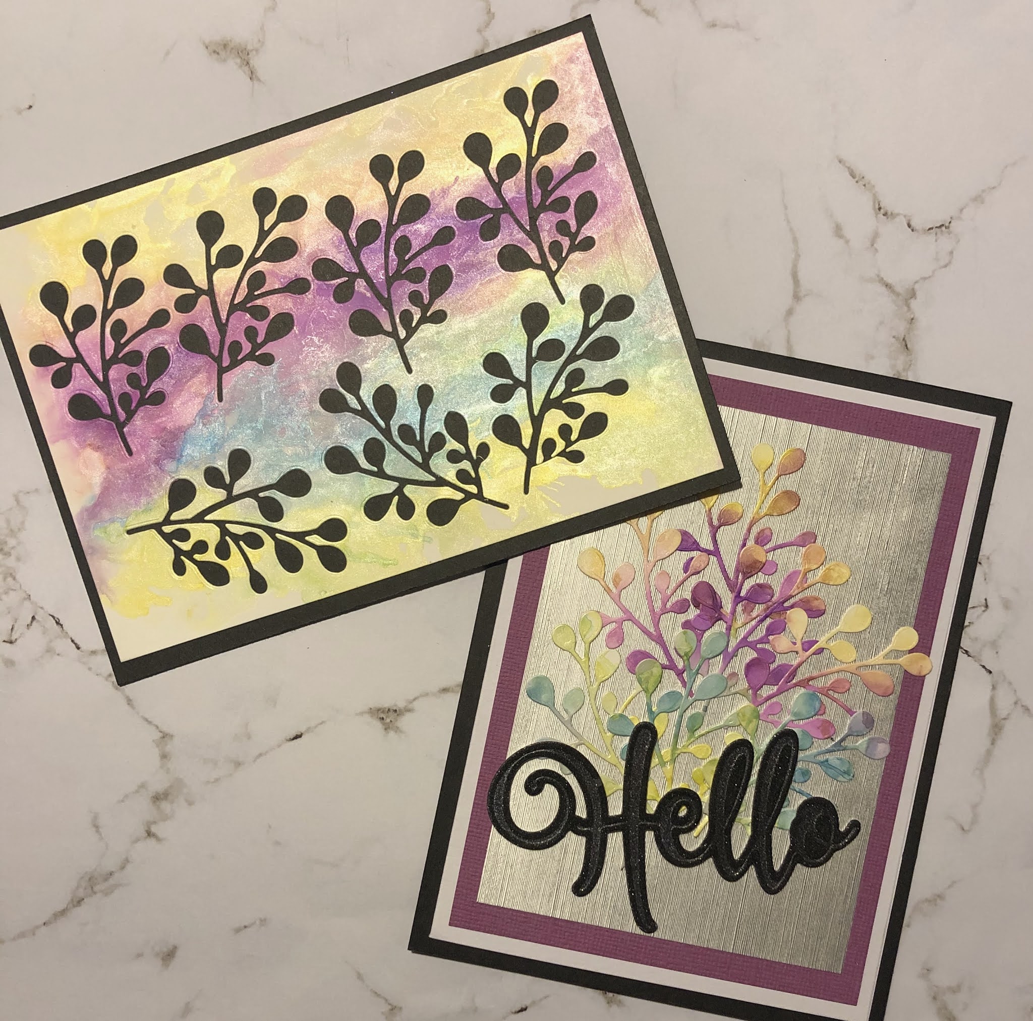 ADRIANA BOLZON ** AB INSPIRATIONS Using Adhesive Yupo Paper with