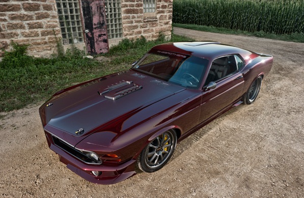 MUSCLE CAR COLLECTION : 1970 Ford Mustang “Dragon” Modern Style By ...