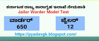 Jailor Warder Model Test  9 