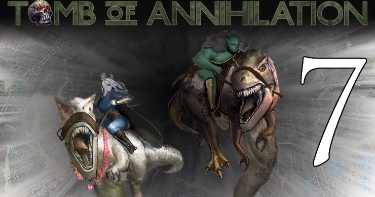 tomb of annihilation dinosaur racing