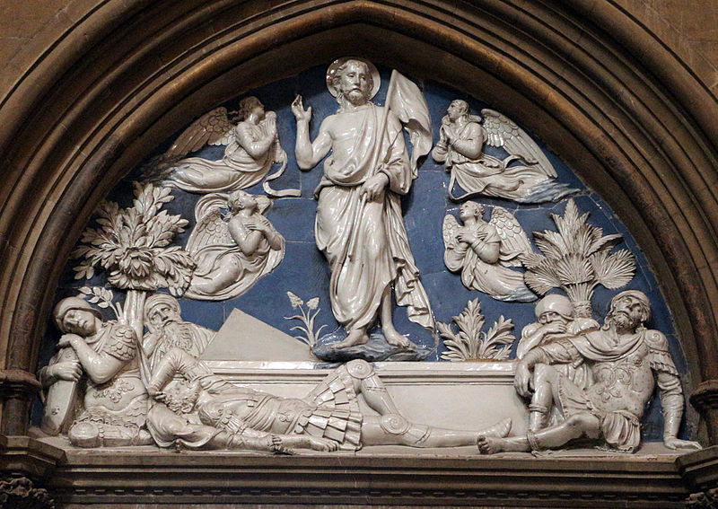 Luca della Robbia sculptor Italy On This Day