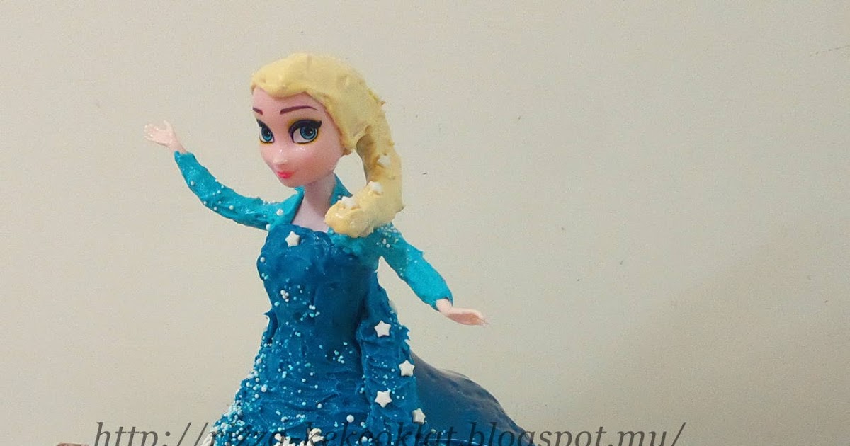 Rizza Kek Coklat Princess Elsa Frozen Iv