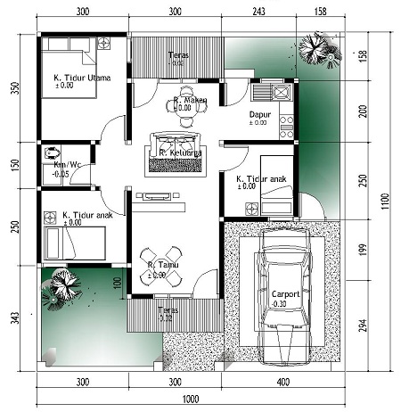 simple 3 bedroom house plans