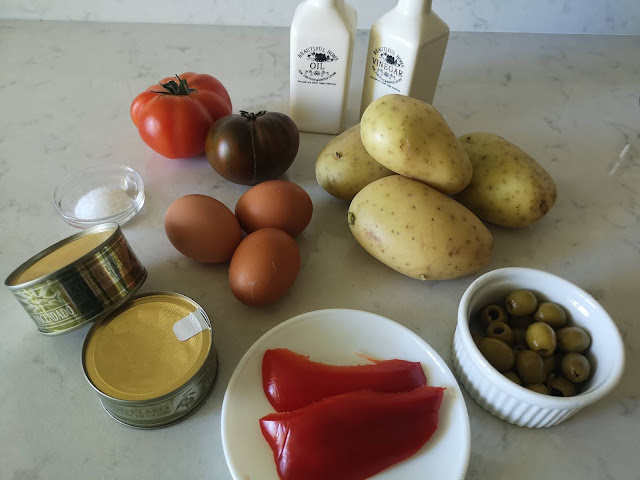 Ingredientes ensalada campera