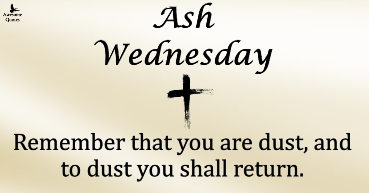 Ash Wednesday Blessings