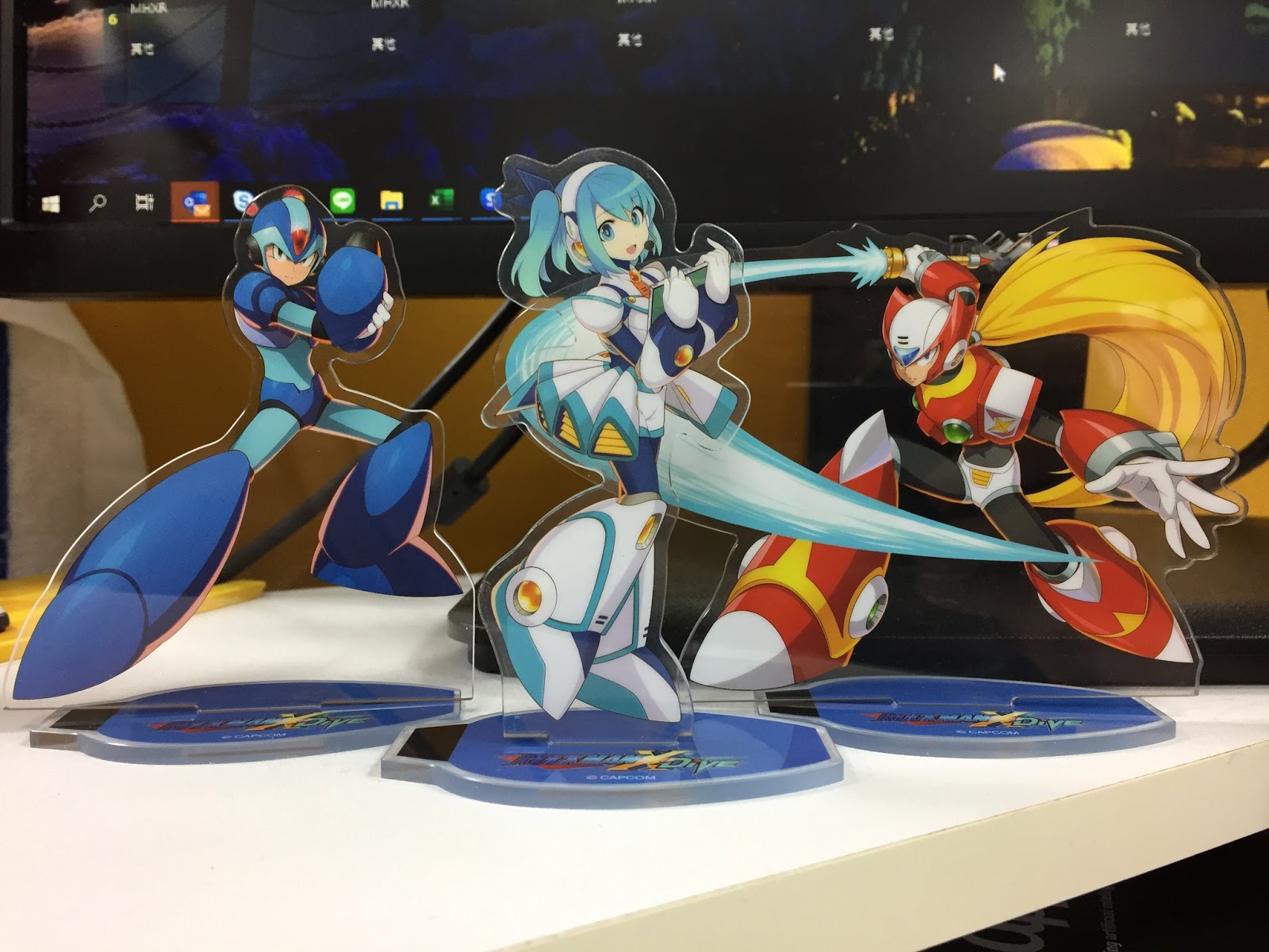 Mega Man World News Rockman XDiVE Merchandise