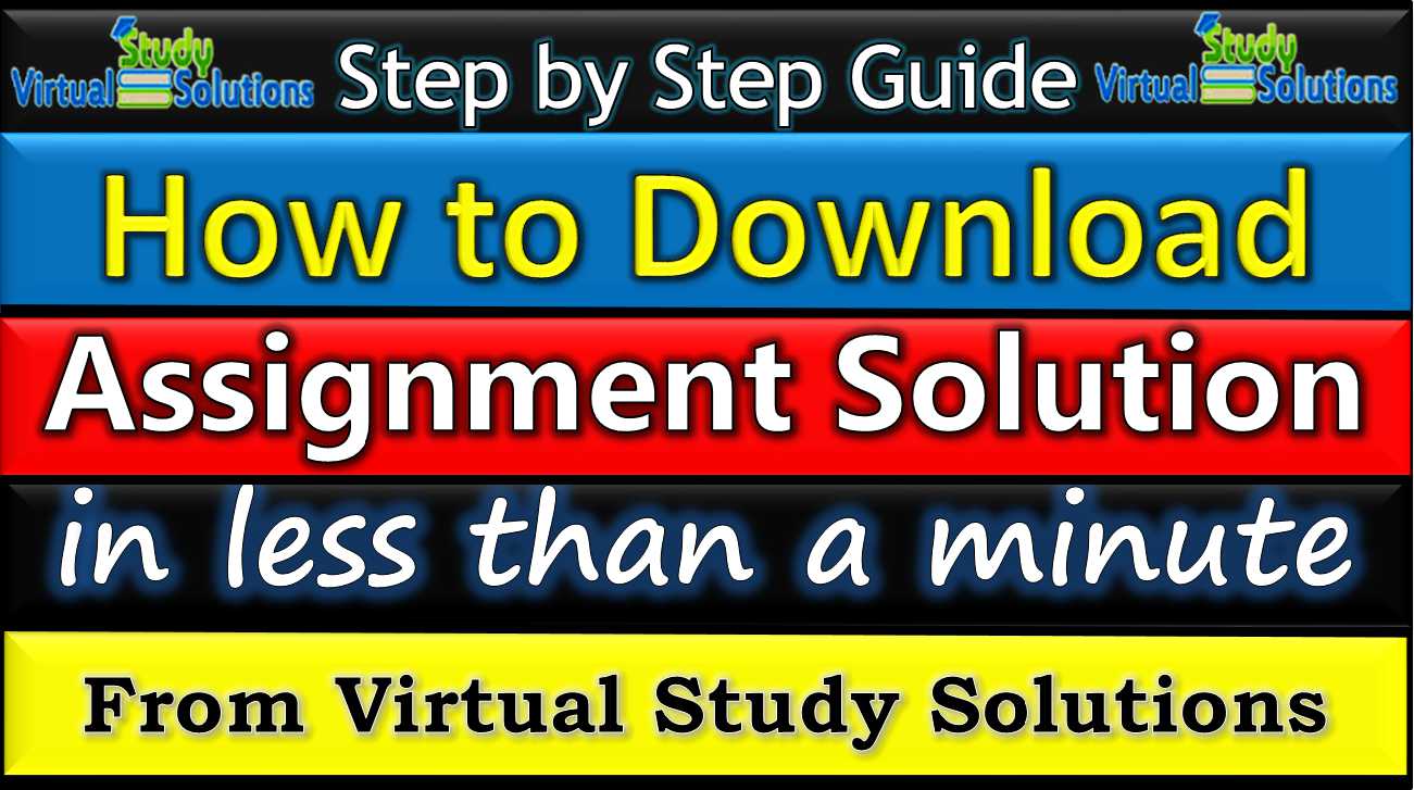 all assignment solutions