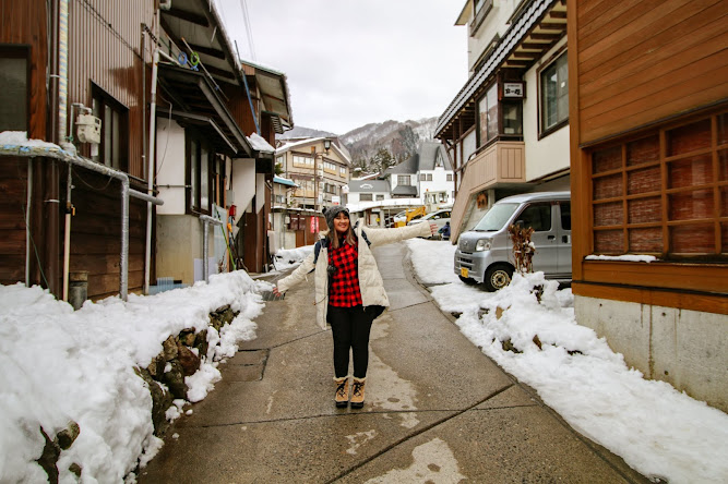 Nozawaonsen Village Nagano Japan 