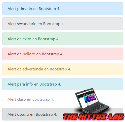 Bootstrap 4 - Estilos para Alerts I ~ The Hittos Lab