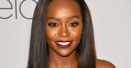 Aja Naomi King hot seen at InStyle & Warner Bros Golden Globes After
